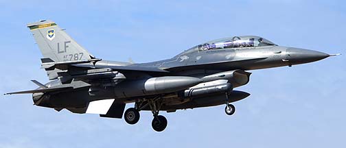 F-16D Block 42H 90-0787 310th Fighter Squadron Top Hats